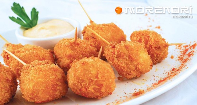 Куриные шарики с сыром Куриные шарики с сыром