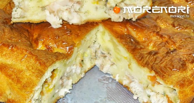 Пирог с рыбой Пирог с рыбой