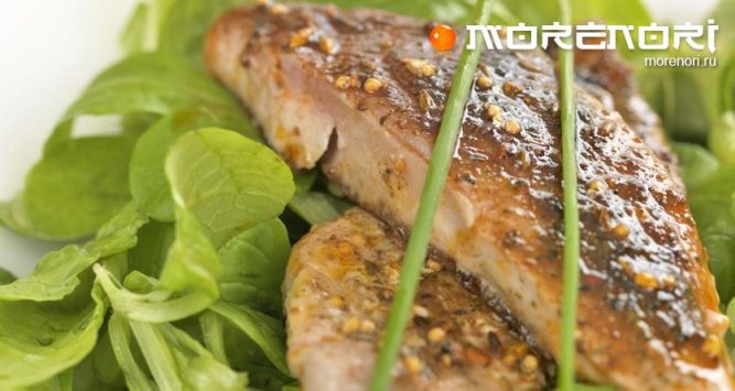 Рецепт тёплого салата с тунцом Рецепт тёплого салата с тунцом